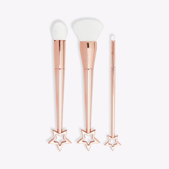 tarte Other - Tarte star dusters holiday makeup brush set gold small gift set new NWT